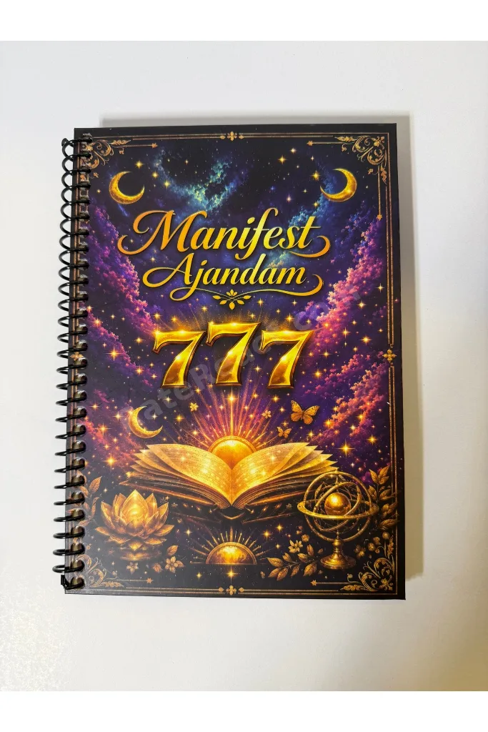 MANİFEST AJANDAM-SÜRESİZ HAFTALIK-STICKERLI-ÇOKRENKLİ