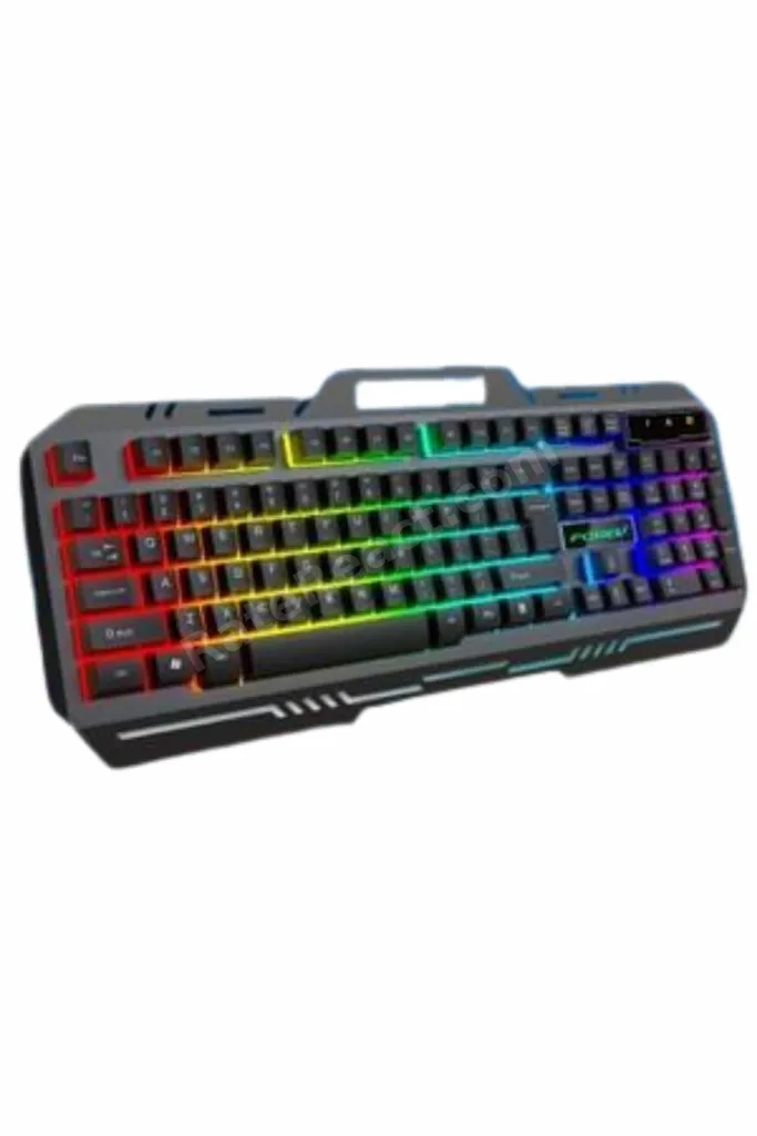 Işıklı Oyuncu Q Klavye Mouse Seti Siyah Gaming Oyuncu Klavye Yeni Nesil
