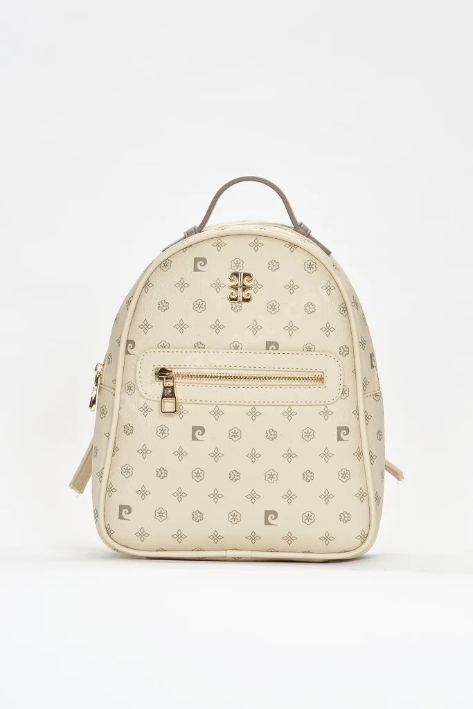 Bej Monogram Kadın Sırt Çantası 05PO22Y1541