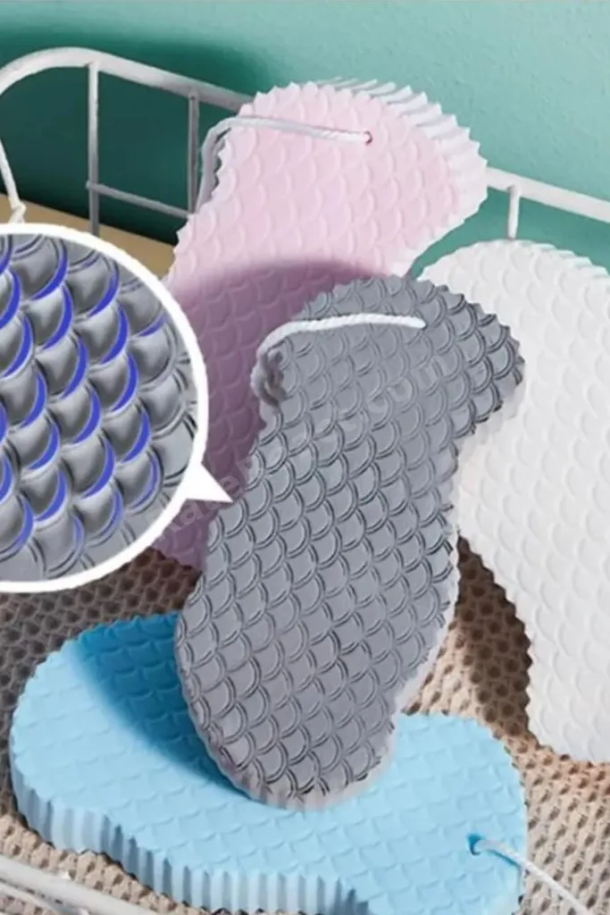 Vücut Cilt Temizleyici Sihirli Vücut Ölü Deri Sökücü Banyo Duş Süngeri Masaj Peeling Fırçası Süngeri