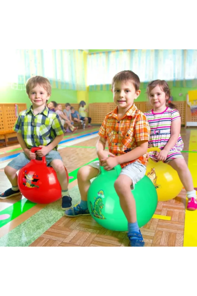 Kulplu Zıplama Ve Pilates Topu