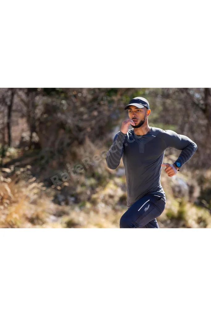 Kiprun Erkek Uzun Kollu Koşu Tişörtü - Gri - KIPRUN Run 500