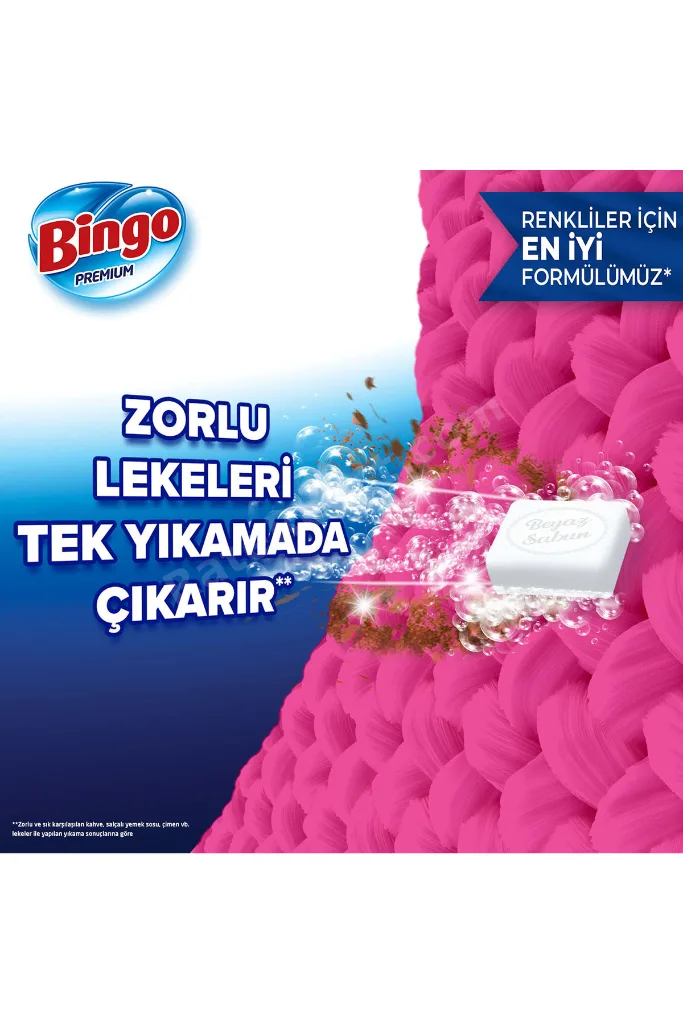 Premium Toz Çamaşır Deterjanı 7 Kg Renkli 2'li