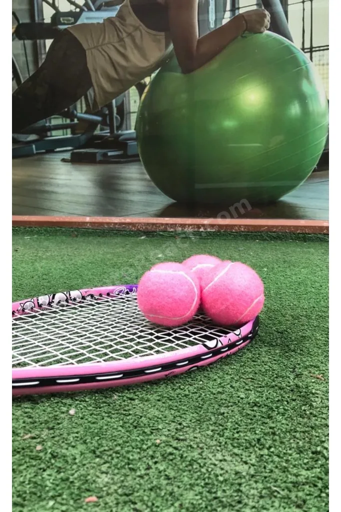 3 Adet Antrenman Tenis Topu Pembe