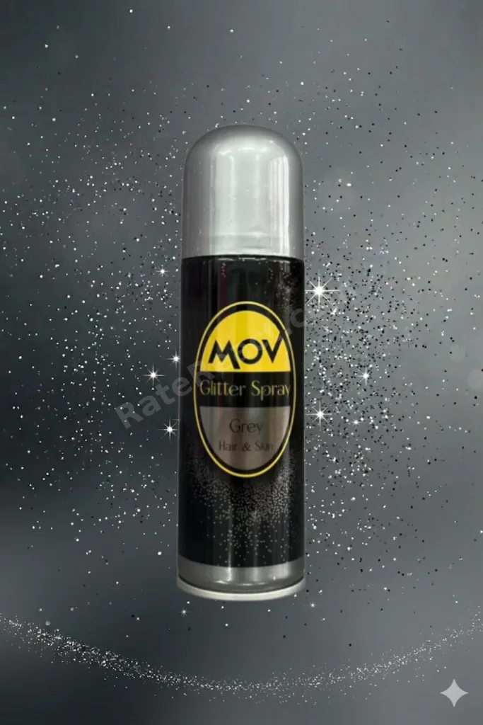 Glitter Spray GRİ - Saç ve Cilt İçin Işıltı Spreyi
