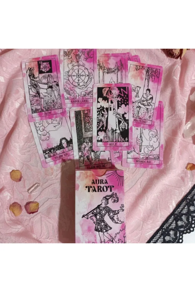 Aura Tarot Kartları Modern ve Spiritüel Tarot Destesi
