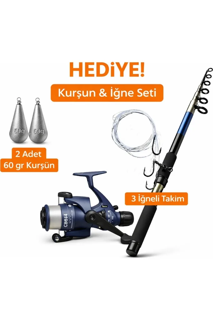 Balıkçılık Deniz ve Göl Için Hobi Olta Seti