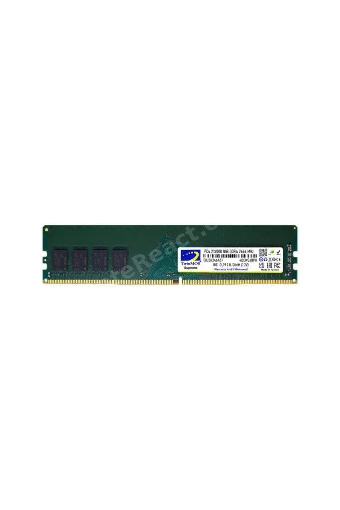 8 GB DDR4 2666MHZ TWINMOS DT MDD48GB2666D