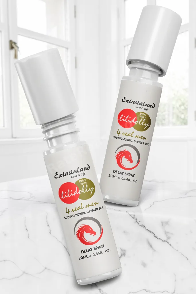 Karamelli Kayganlaştırıcı Jel ve Premium Series Extasialand Mini Geciktiricili Sprey