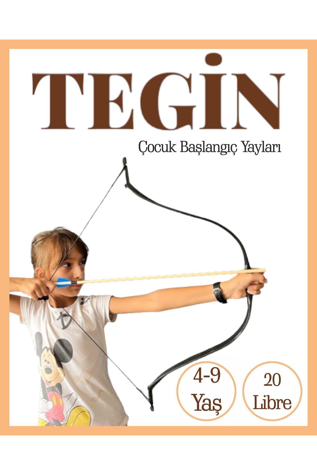 Geleneksel Okçuluk Başlangıç Genç Ok Yay Seti Siyah (4 Ok+ Zihgir+ Tirkeş +hedef)