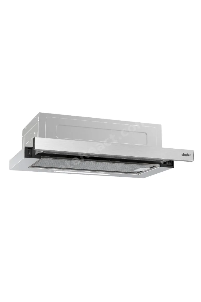 8511 60cm Inox Sürgülü Aspiratör