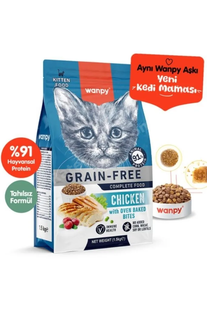 Complete Food Cat Tavuklu Tahılsız Yavru Kedi Maması 1.5 Kg
