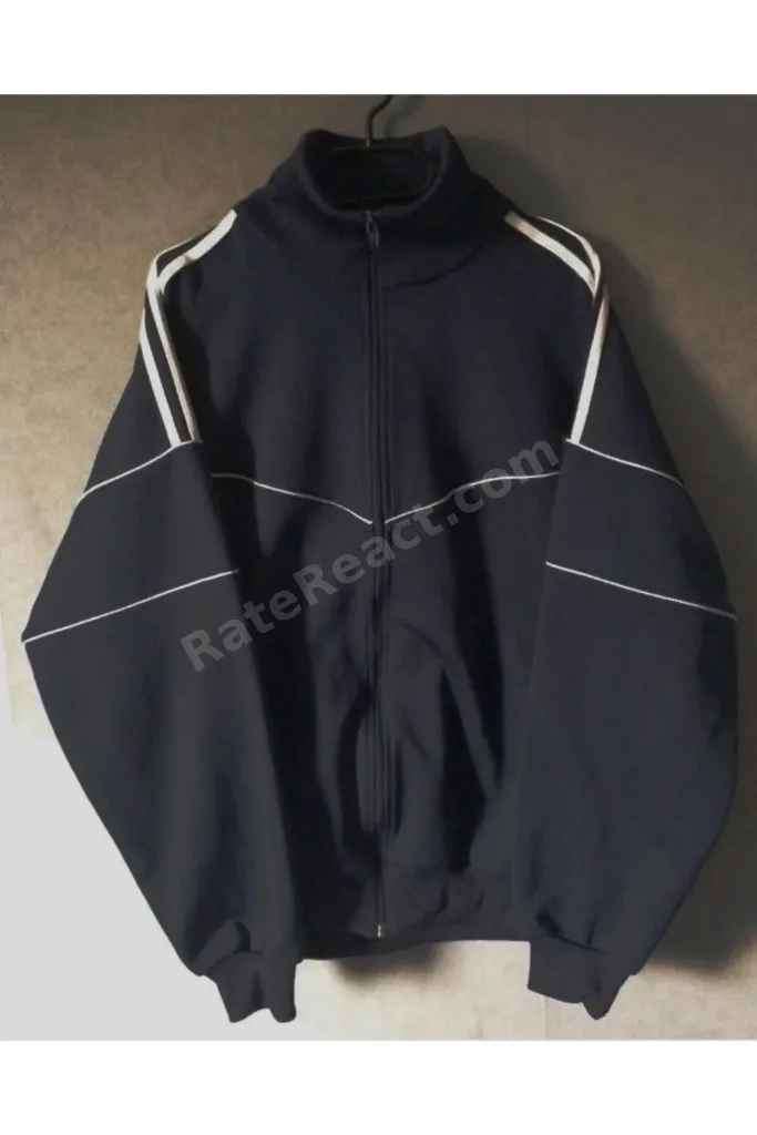 Harajuku Street Line Detail Zip Oversize Unisex 3 İplik Hırka HS