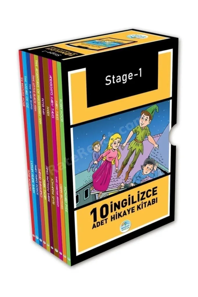 Stage-1 Ingilizce Hikaye Seti 10 Kitap Maviçatı Yayınları