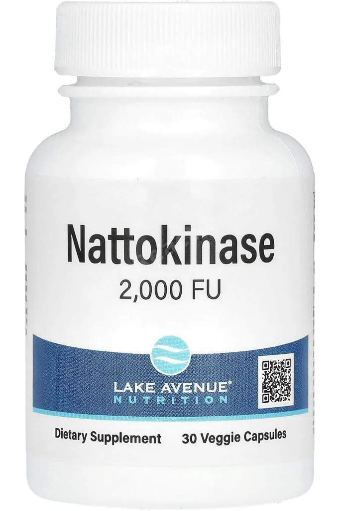 Nattokinase Proteolytic Enzyme Gut Health 2,000 FUs 30 Veggie Caps