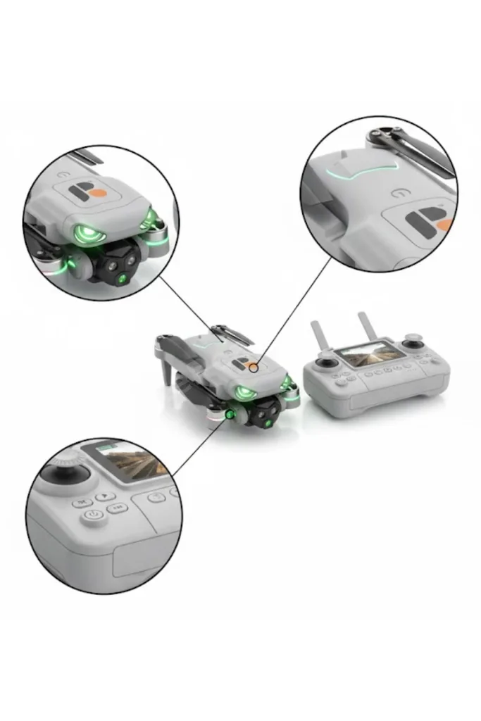 Katlanabilir Drone HD Çekim Uzun Süreli Uçuş Deneyimi