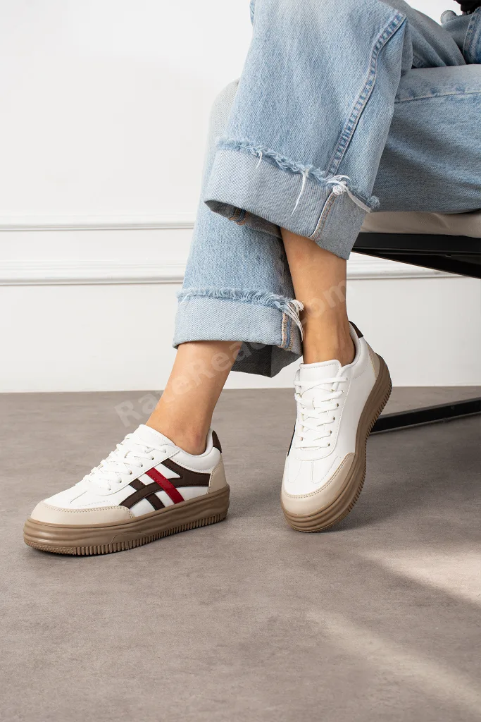 Krep Kadın Günlük Şık Sneaker Spor Ayakkabı