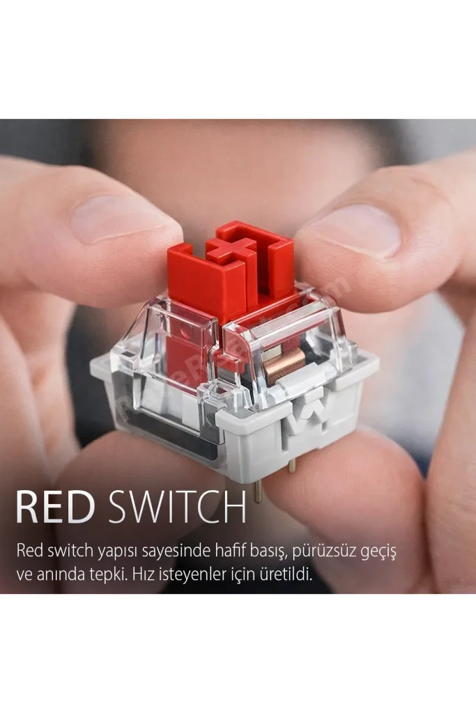IKG-457 Empousa Hot Swap Red Switch Makro Mekanik Klavye