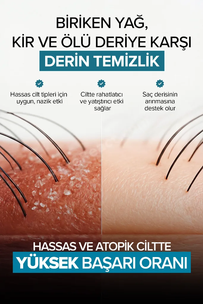 Saç Derisi Peelingi | Arındırıcı ve Dengeleyici Hair Scrub 200 ml