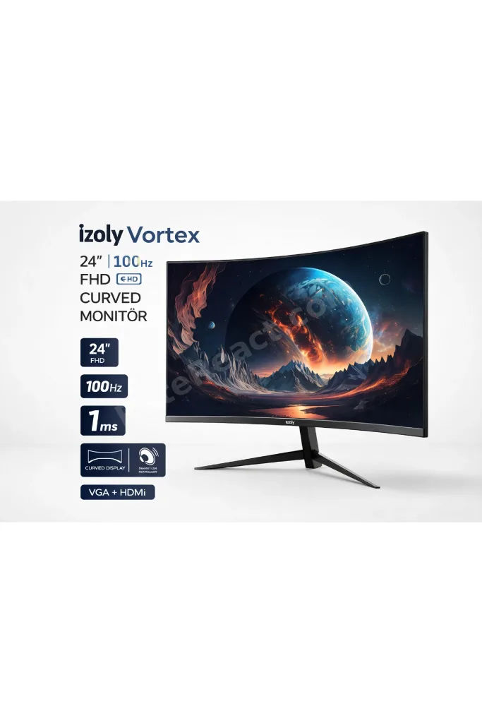 Blood i5 3470 16GB RAM 256GB SSD GDDR5 R7240 4GB 24" Curved Akvaryum Gaming Oyuncu Bilgisayarı