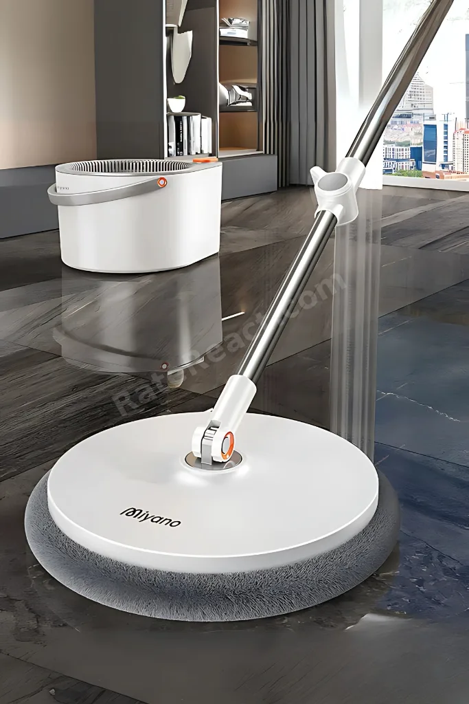 M80 Plus 3 Başlıklı Su Hazneli Mop Temizlik Seti