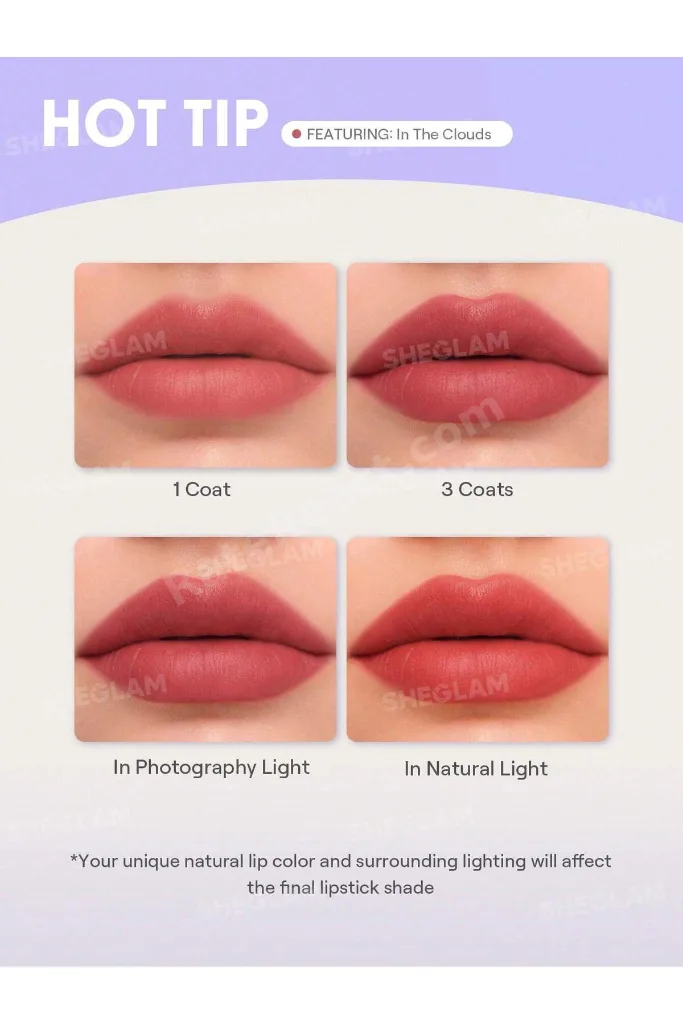 Air Plush Lip & Cheek Cream - High Winds Doğal Bitişli Kadife Dokulu Dudak ve Yanak Kremi (Likit Allık & Ruj)