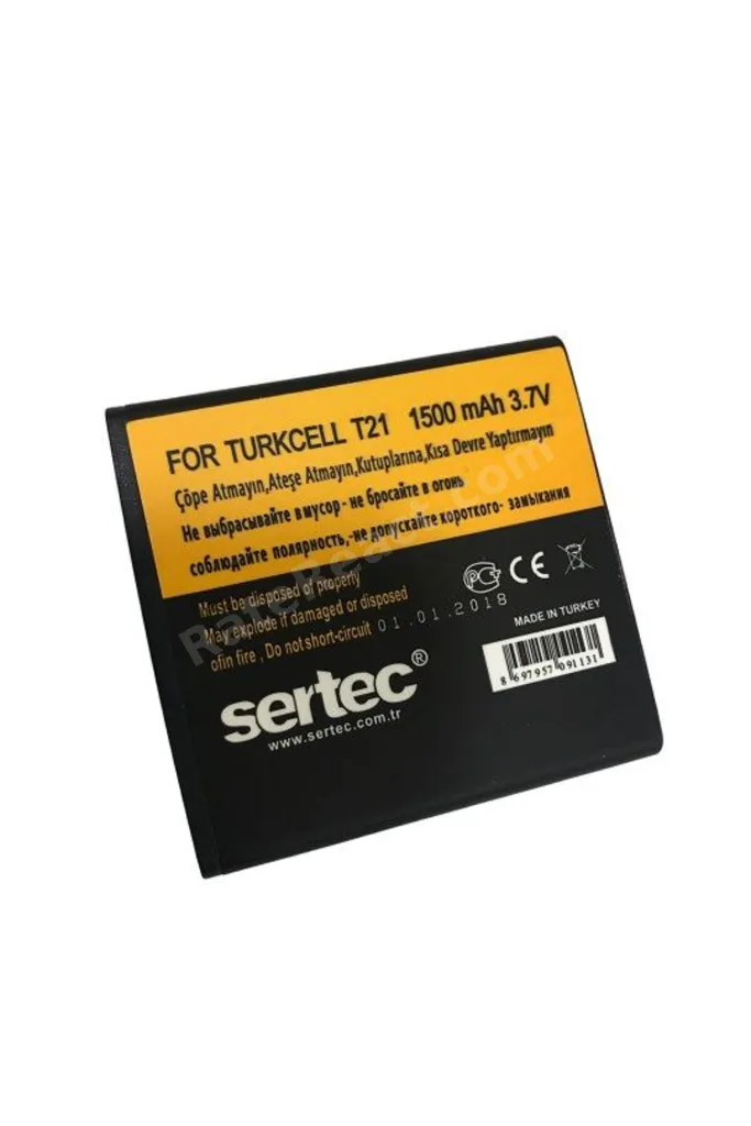 SERTEC - Turkcell T-21 Uyumlu Batarya