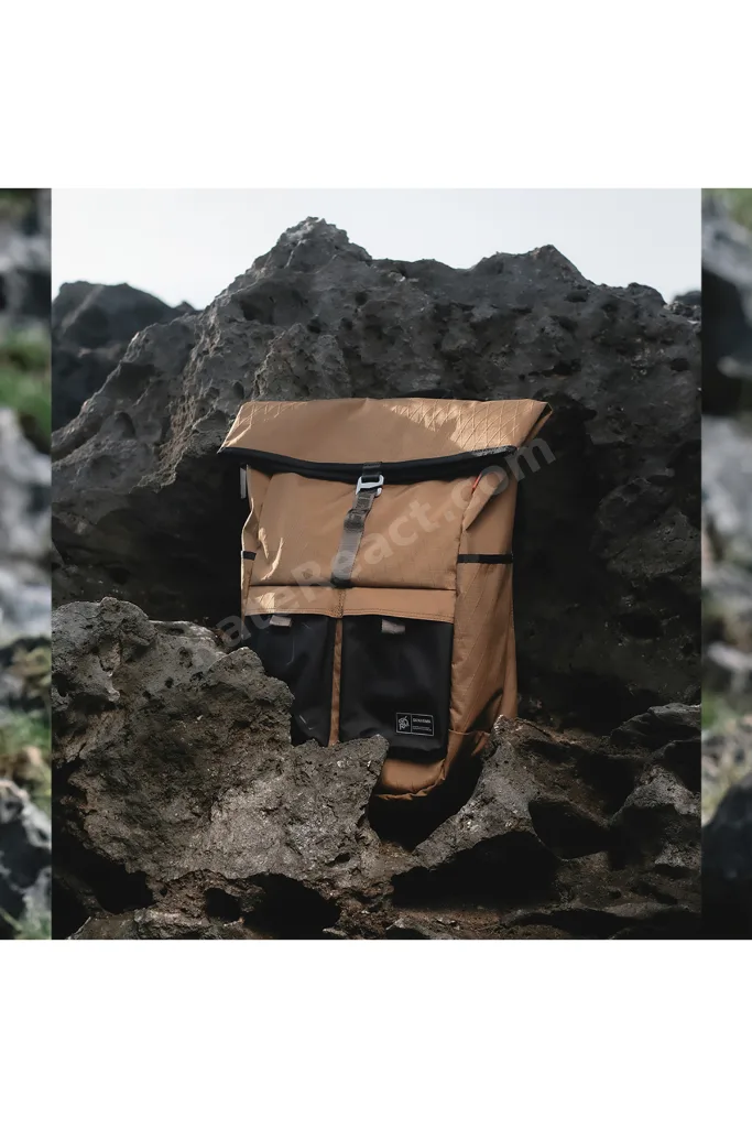 Jager Serisi Naylon Scout Sırt Çantası Laptop ve Aksesuar Bölmeli Kahverengi