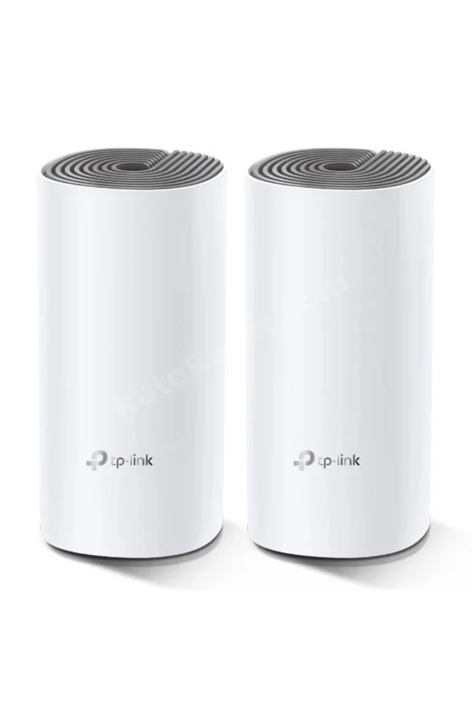 Deco E4(2-Pack) | Wi-Fi 5 Mesh Sistemi | AC1200 Mbps | Fiber Uyumlu | Çift Bant | 100 Mbps Port