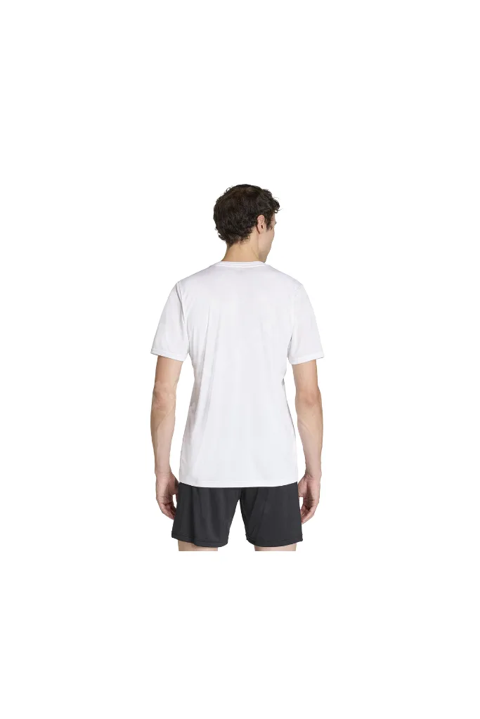 Erkek Günlük Kullanıma ve Spora Uygun Antrenman T-shirt Rahat Düz Tişört