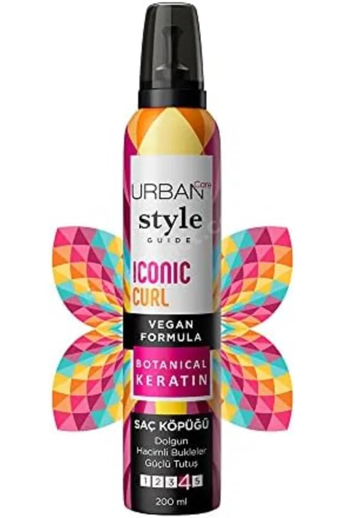 Style Guide Curl Hacimli Bukleler Sağlayan Saç Köpüğü- Güçlü Tutuş 200 ml- Vegan 1219822