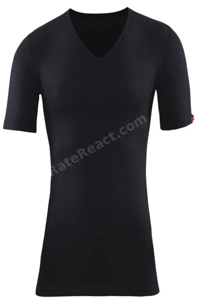 Bsm Unisex V Yaka Kısa Kol Termal Body 10303