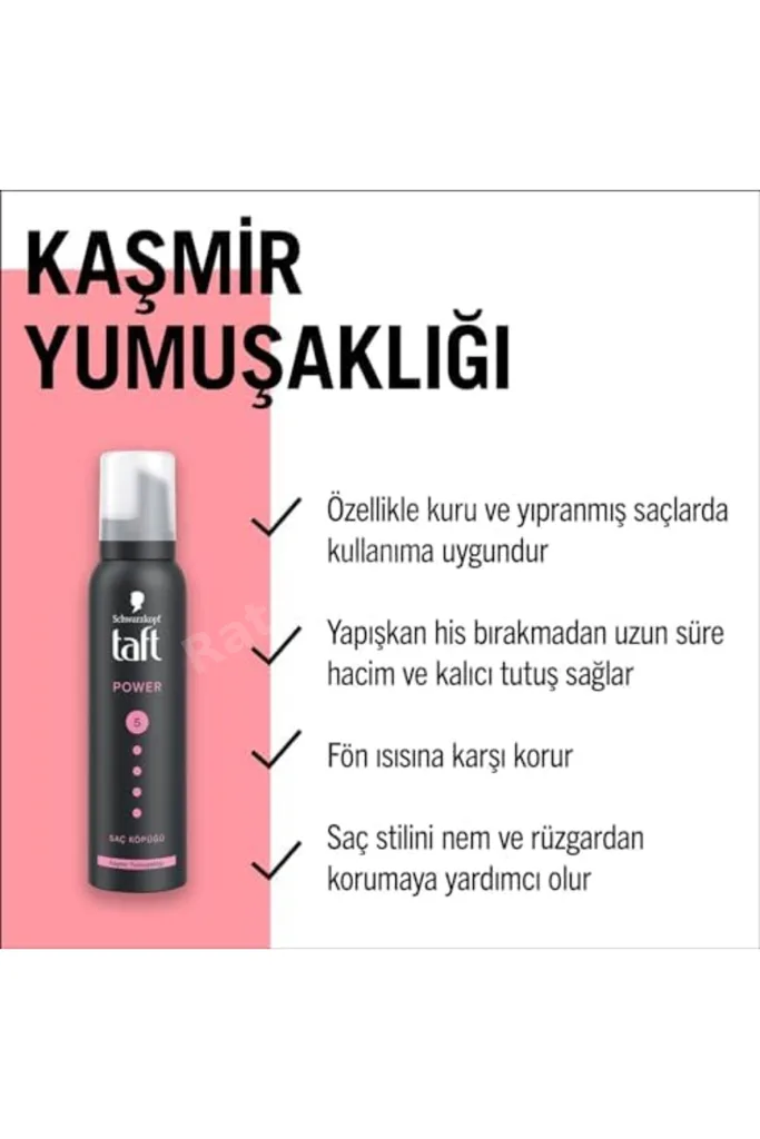 TAFT Power Kaşmir Köpük 150 ml 1 Paket (1 x 1 Adet) 1219822