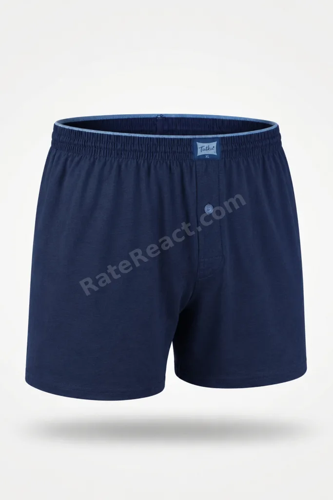 Tutku Erkek Penye Boxer Pamuklu - 6 Adet Rahat Kalıp Nefes Alan Kumaş Boxer