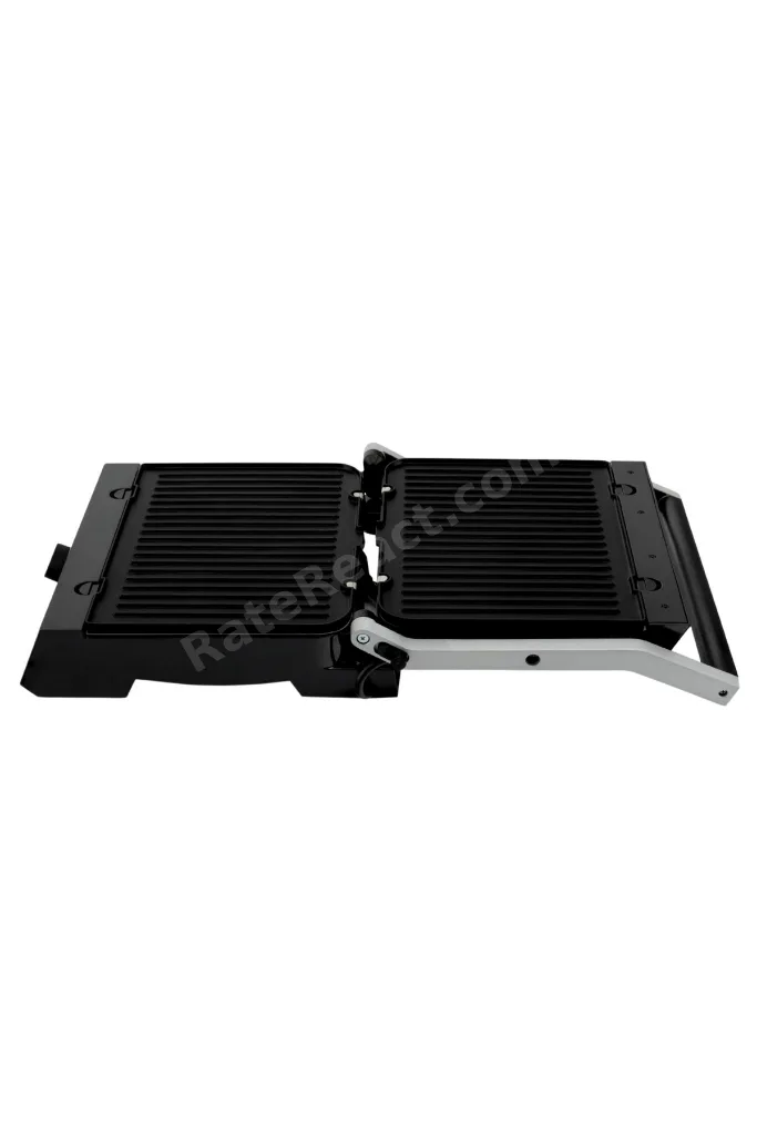 Lxtm-02 2000 Watt Döküm Izgara Ve Tost Makinesi Izgara Için 180° Açılabilir