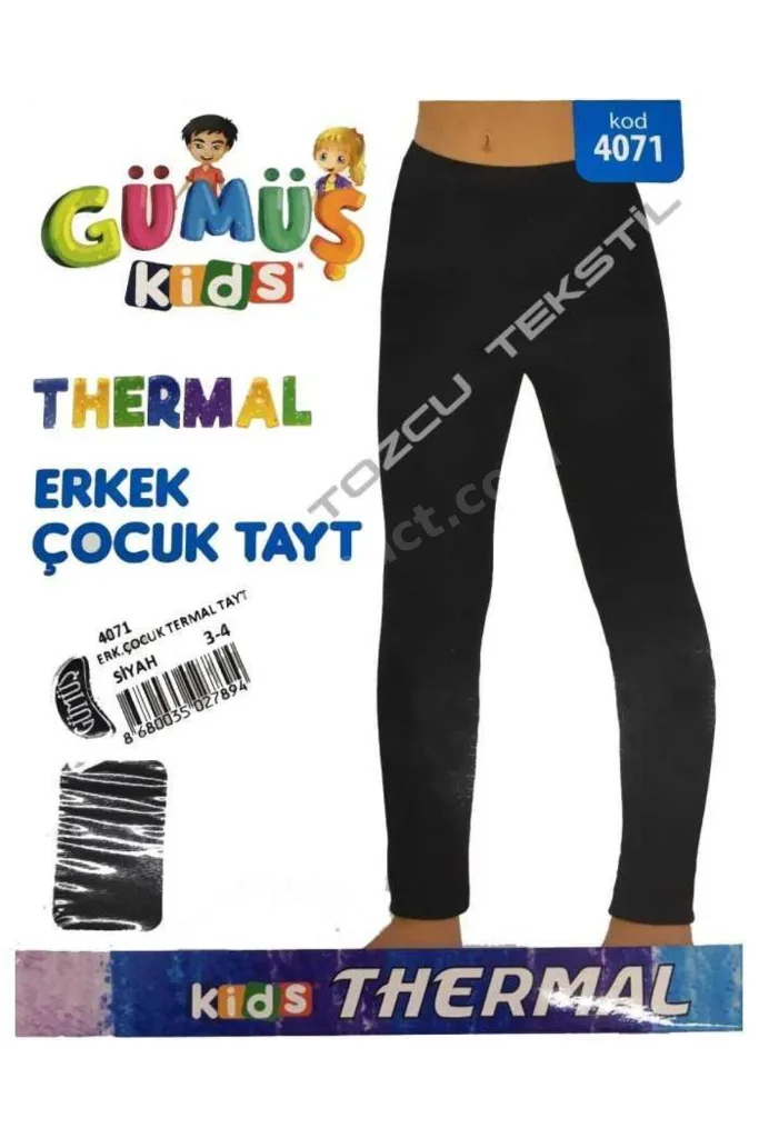 Erkek Çocuk Termal Tayt İçlik 4071 - 2 Adet