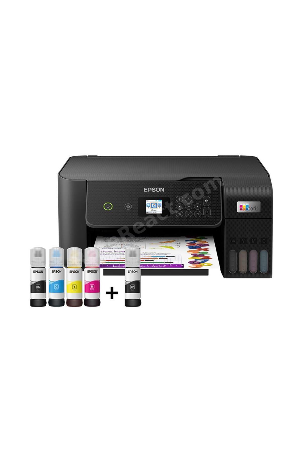 Ecotank L3260 Tarayıcı + Fototopi + Wifi Direct + Tanklı Yazıcı
