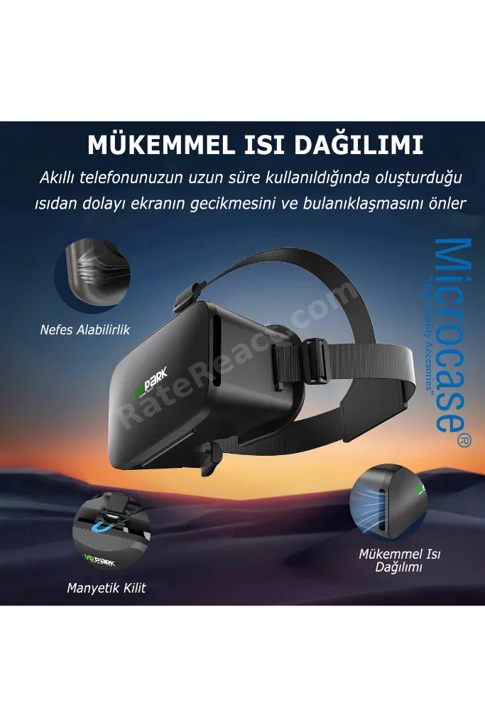 VRPARK V6 3D Sanal Gerçeklik Gözlüğü-AL4740