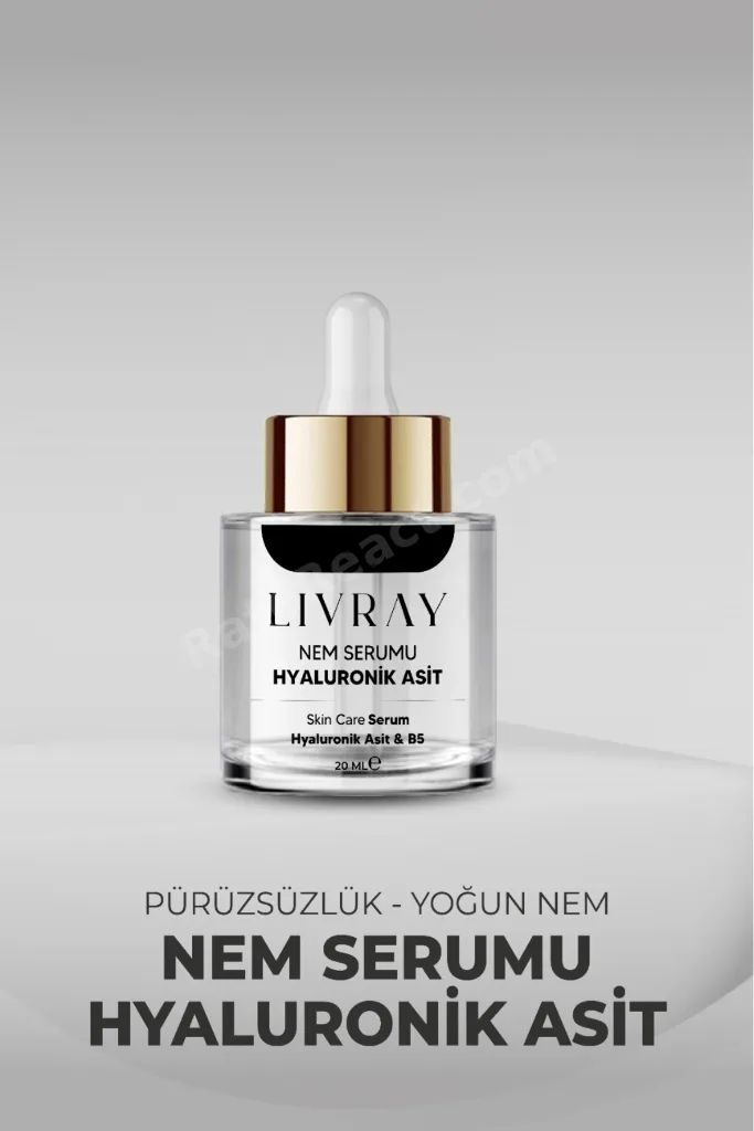 Nem Serumu - Hyaluronik Asit - Gençleştirici & Onarıcı & Yatıştırıcı (20 ML)