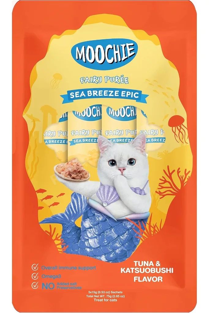 TTKTEKNOLOJİ Moochie Sıvı Kedi Ödülü Ton-Katsuobushi 5x15 gr TTKTEKNOLOJİ 2026 395519