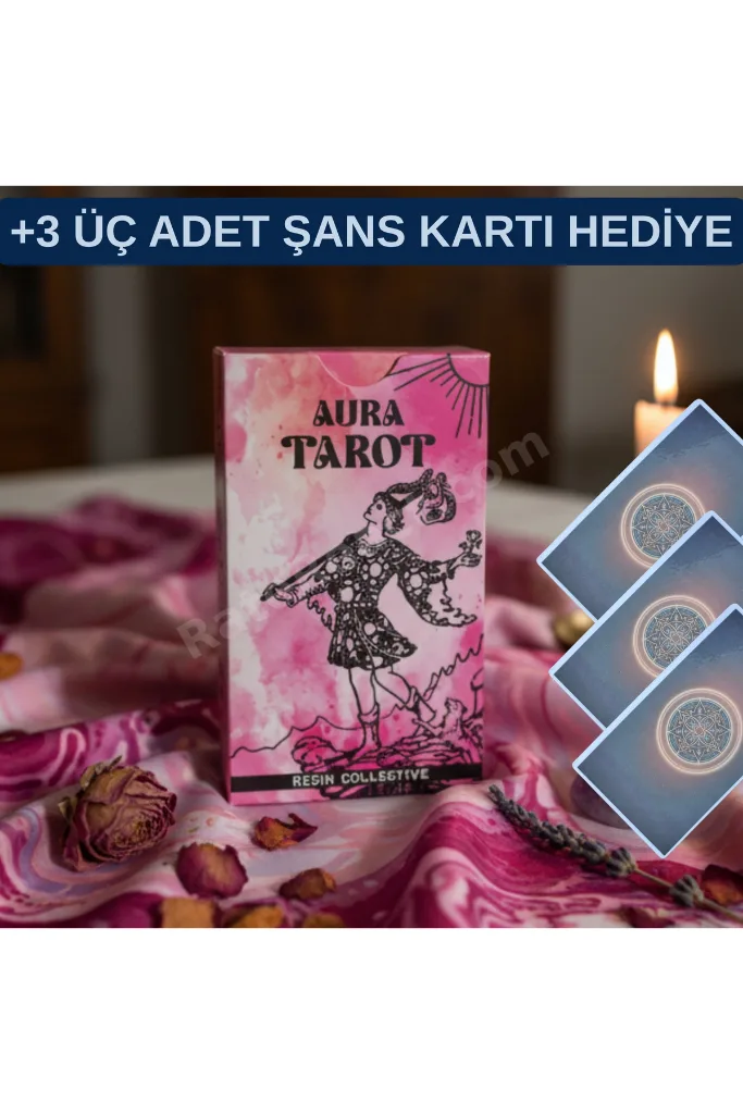 Aura Tarot Kartları Modern ve Spiritüel Tarot Destesi