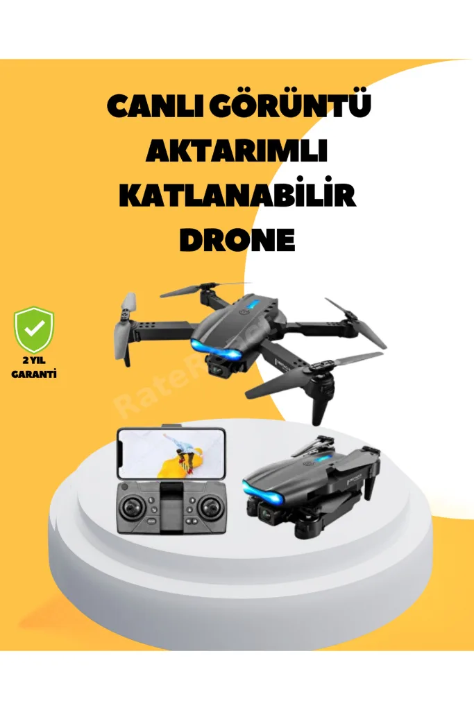 SEMEGLBL Wifi FPV Canlı Görüntü Aktarımlı (212135) Katlanabilir Drone