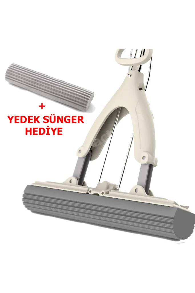 Kendinden Sıkmalı Kelebek Mop – Sünger Mop Temizlik Seti Yedek Başlık