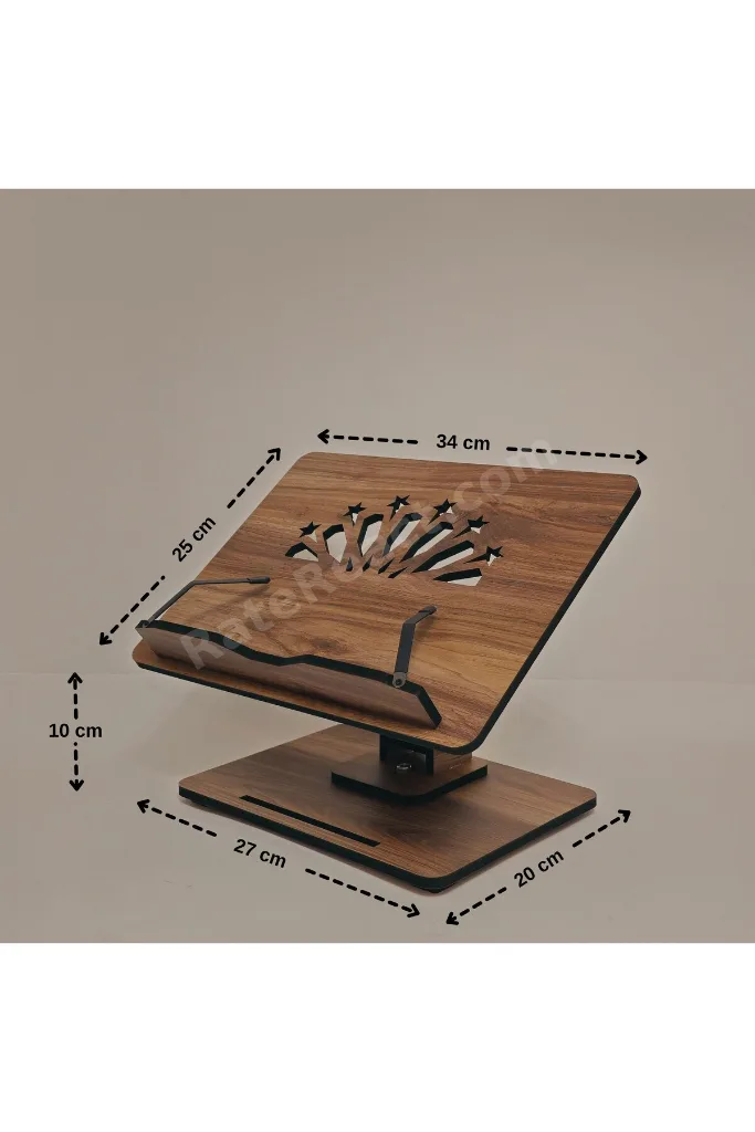 Kitap Okuma, Laptop ve Tablet Standı Yükselebilir Ayarlanabilir 360° Dönebilir Katlanabilir
