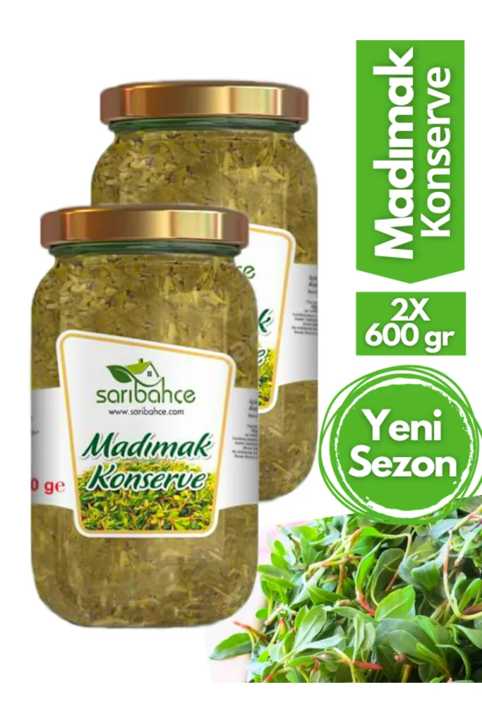 Madımak Konservesi (600 GR) - 2'li Paket Tokat Sivas Amasya Madımak