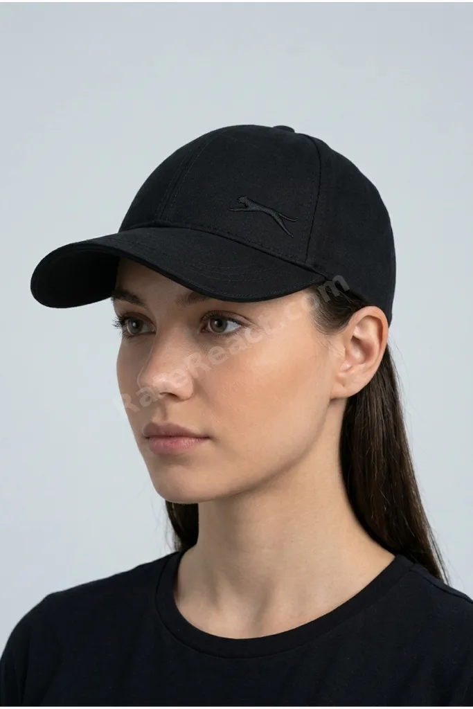 Panther Logo Sılva Unisex Şapka Siyah / Siyah