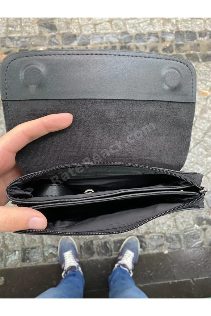 Yüksek Kalite Erkek Siyah Portföy El Çantası