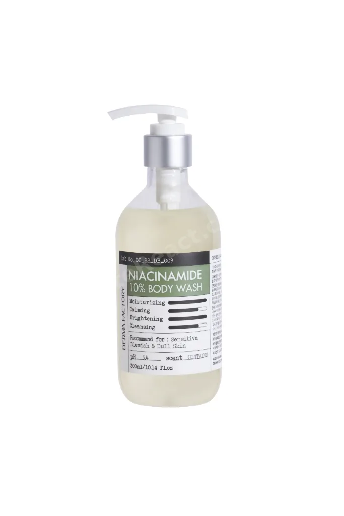 Cildi Yatıştırıcı ve Aydınlatıcı Duş Jeli Niacinamide %10 Body Wash