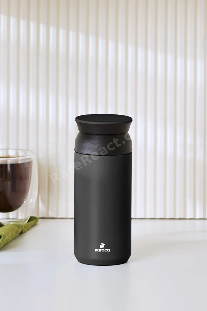 Rainbow Siyah Paslanmaz Çelik Termos 350ml (8 SAATE KADAR SICAK/SOĞUK TUTMA)