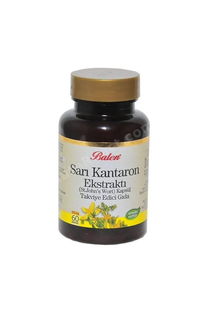 Sarı Kantaron Ekstraktı (st. John's Wort) 375 Mg 60 Kapsül